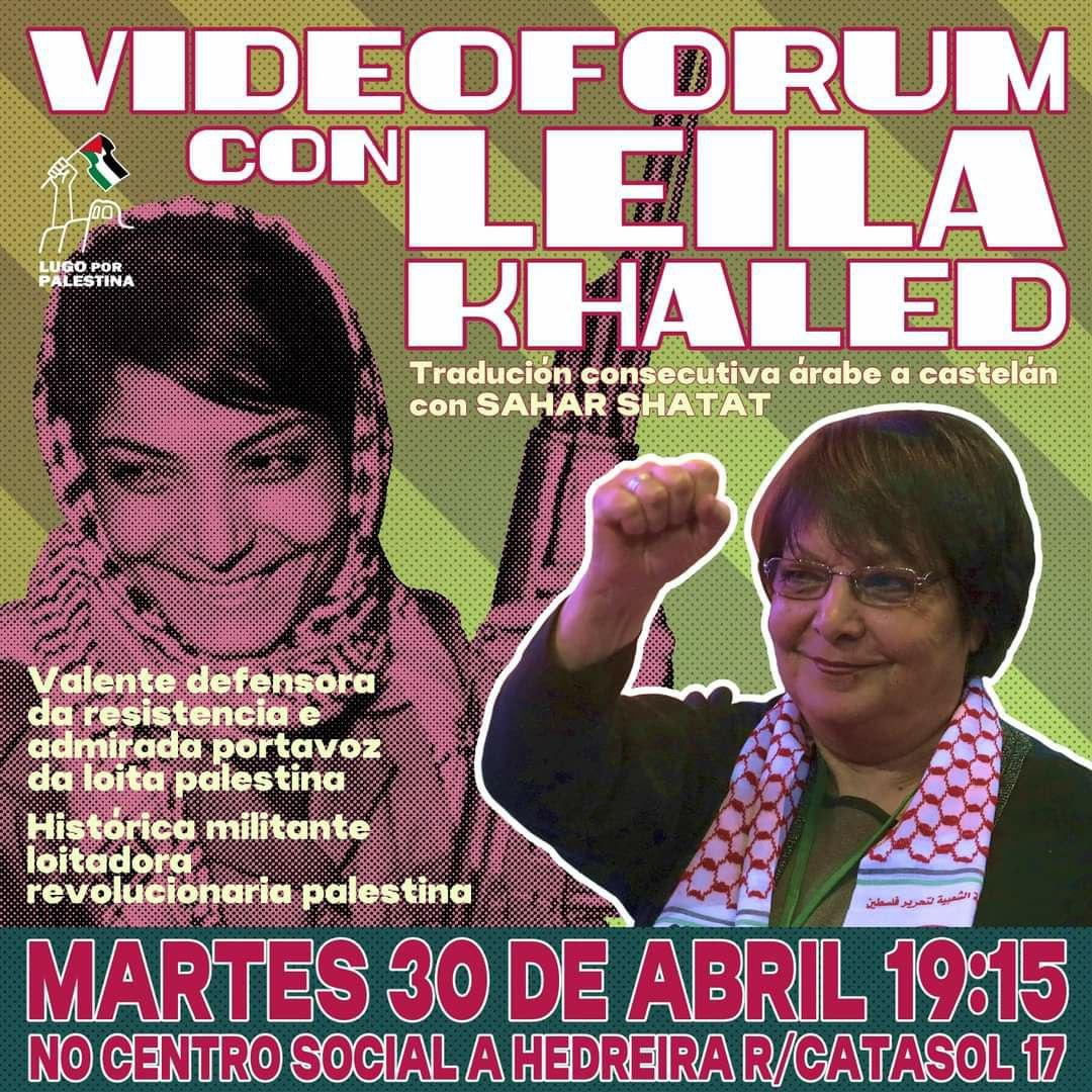Videoforum con Leila Khaled 30/04