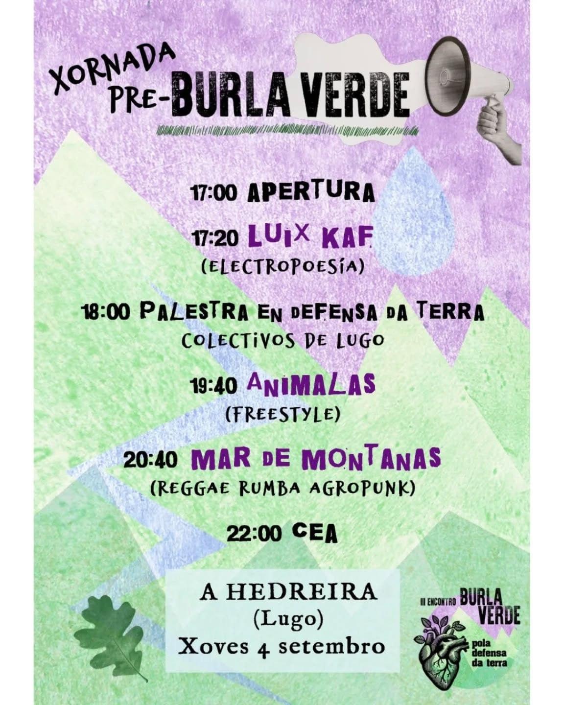 Xornada Pre-BURLA VERDE